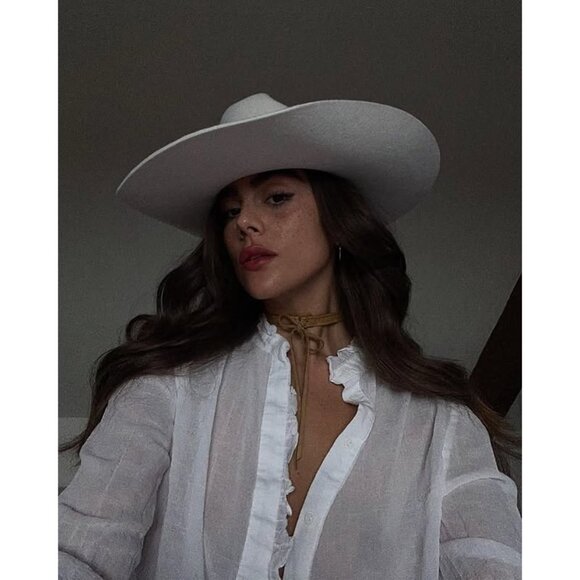 Lack of Color Ridge Cowboy in Ivory Small New Womens Western Beach festival main image 16